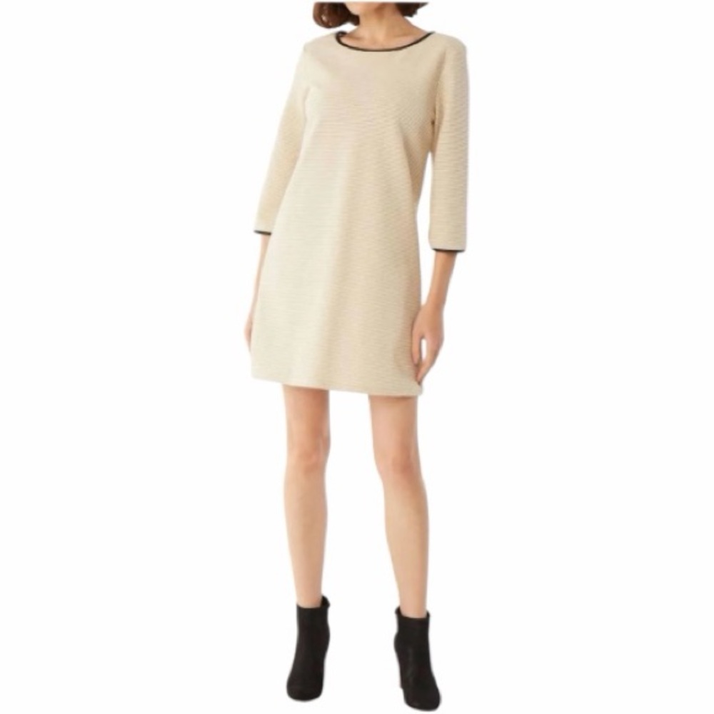 NWT Isle by Melis Kozan Chemise Interlude Dress in Cream Mini Length Size XS - Picture 4 of 11